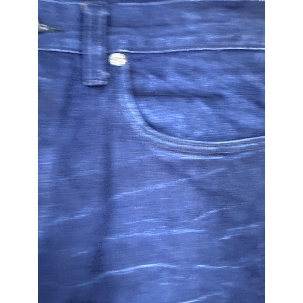 G-Star Raw 3301 Straight Leg Jeans Mens 34x32 Dark Indigo Blue Denim Button Fly - Picture 7 of 16